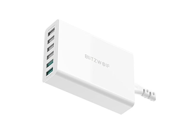BlitzWolf BW-S15, Innendørs, AC, 12 V, 1,5 m, Hvit