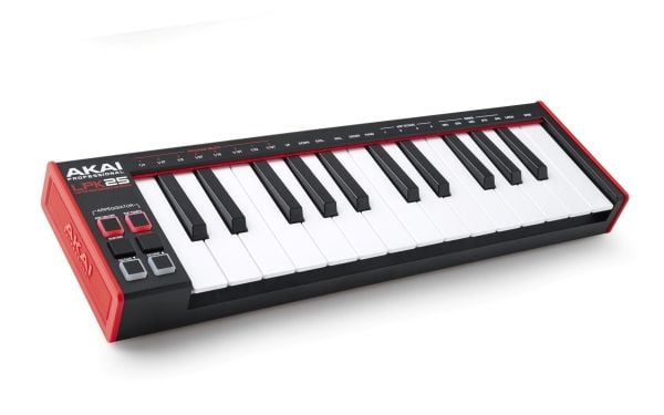 Akai AKAI LPK 25 MKII - Mini USB/MIDI kontrollklaviatur