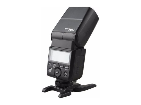 Godox TT350, 2,2 sek./side, 16 kanavaa, 210 g, Slave blitz