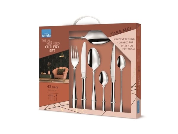 Amefa Ariane 9361 - 42-pc All You Need set - Stainless steel -Mirror Finish