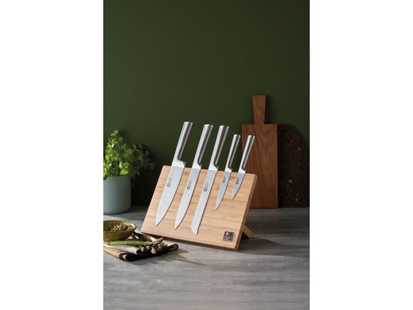 Richardson Sheffield Visage - 5 stk Kniv magnetisk blok - bambus