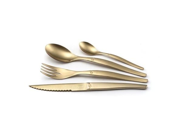 Amefa JET - 16-pc cutlery set in craft box - stonewash champagne PVD