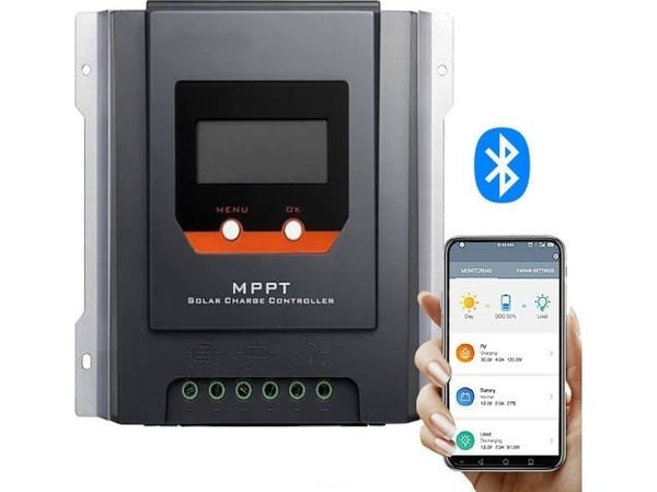 MPPT ladekontroller 20A Bluetooth (3IPSMPPT20)
