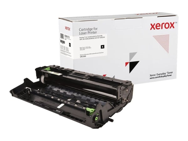 Everyday Remanufactured Vakiokapasiteetti Mustavalko Everyday-värikasetti Xeroxilta, Brother DR-3300 -yhteensopiva, 30000 sivua- (006R04753), 30000...