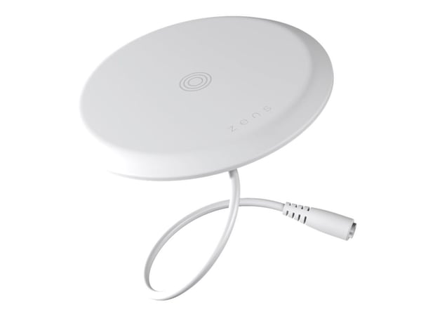ZENS Built-in - Trådlös laddningsplatta + växelströmsadapter - 10 Watt - Apple Fast Charge, FC