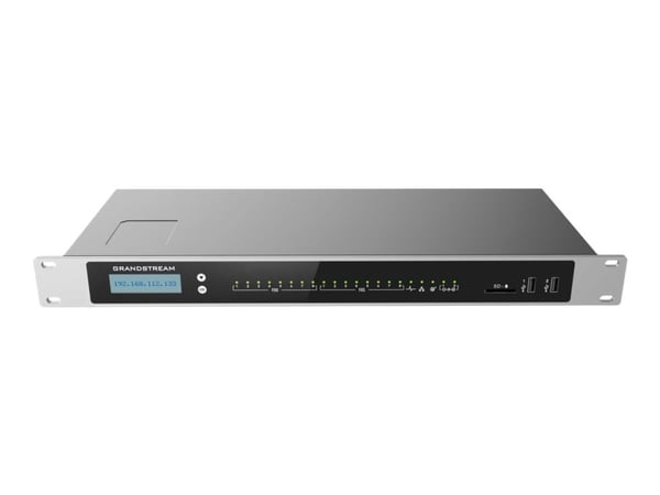 Grandstream UCM6308 - IP-PBX - rackmonterbar - 8 FXO-porter - 8 FXS-porter - 3 x 10/100/1000
