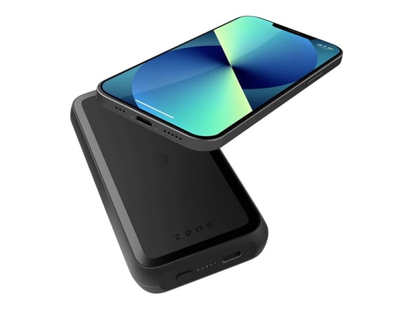 ZENS Magnetic Single Powerpack - Trådløs nødlader - 10000 mAh
