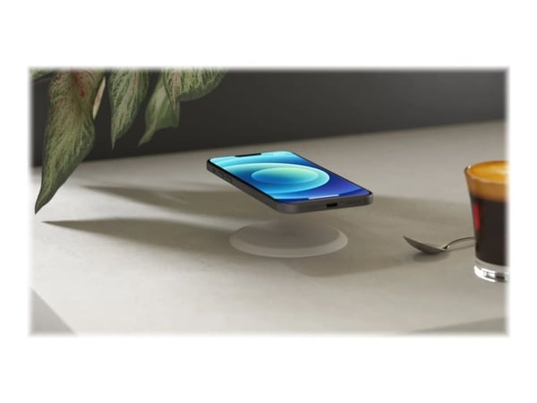 ZENS Built-in - Trådlös laddningsplatta + växelströmsadapter - 10 Watt - Apple Fast Charge, FC