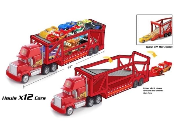 Disney Pixar Cars Mack Truck, lastebil, Cars, Cars, Cars, 3 år, plast, metall, flerfarget