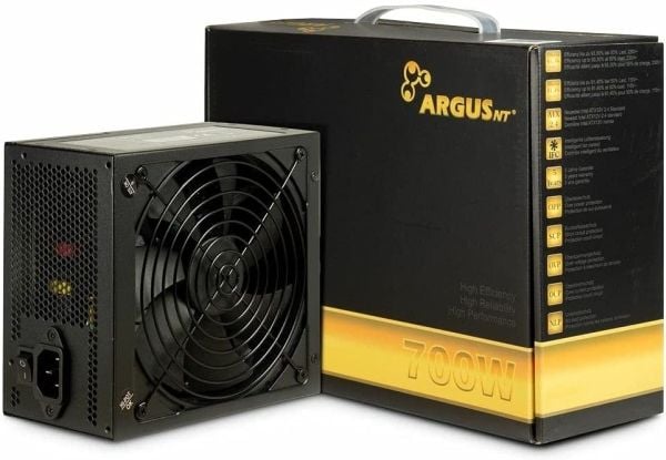 Argus GPS-700 - Strømforsyning (intern) - ATX12V 2.4 - 80 PLUS Gold - AC 100/240 V - 700 watt - aktiv PFC