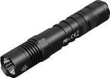 Nitecore P10 V2, Taktisk lommelykt, Sort, Aluminium, Knapper, 1 m, 2 m