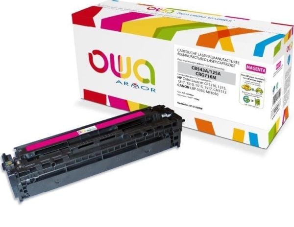 Armor - Magenta - yhteensopiva - värikasetti - HP Color LaserJet CM1312 MFP, CM1312nfi MFP, CP1215, CP1515n, CP1518ni, CP1215, CP1515n, CP1518ni