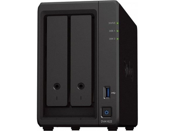 Synology Deep Learning NVR DVA1622 - NVR - 16 kanaler - med nettverk