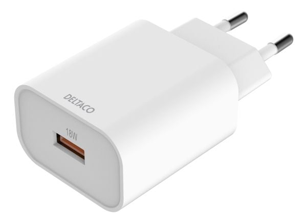 Deltaco USB-AC182, Sisätila, AC, Valkoinen