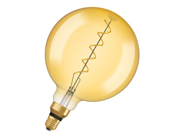 OSRAM 4058075092013 LED (RGB)-valaisin Energiklasse G (A - G) E27 Globeform 5.00 W = 28 W Varmhvid (Ø x L) 200 mm x 200 mm 1 stk