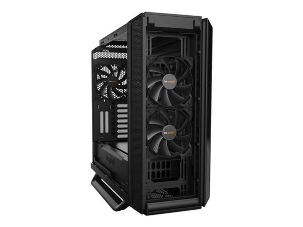 be quiet! Silent Base 802 Window Black, Midi Tower, PC, Musta, ATX, EATX, mikro ATX, Mini-ITX, Akryylinitriilibutadieenistyreeni (ABS), Terästä, Pe...