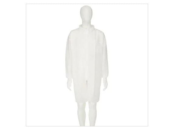 3M 4400-W, Hvit, XL, Voksen, Unisex, Uten bentildekning, Glidelås