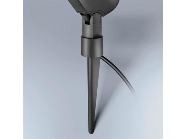 STEINEL 110078984, Spotbelysning, Sort, Aluminium, II, IP44, AC