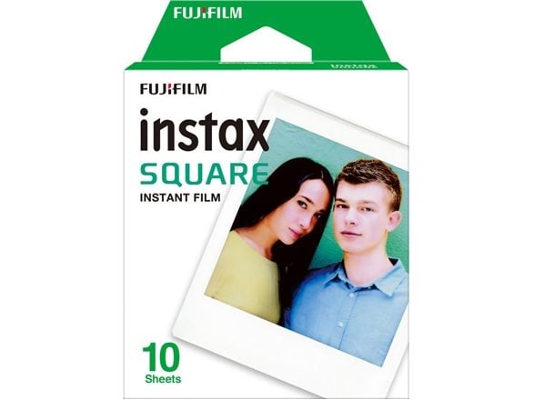 Fujifilm Instax Square - Vit - 86 x 72 mm 10 ark fotopapper - för Instax SQUARE SQ6