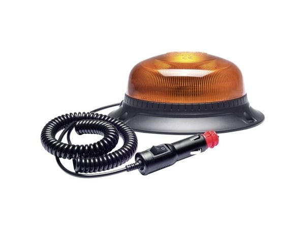 Berger &amp; Schröter Rotorblink LED Mini RKL Magneetti 20302 12 V/DC, 24 V/DC Magneettikanta, ruuvikiinnitys Oranssi