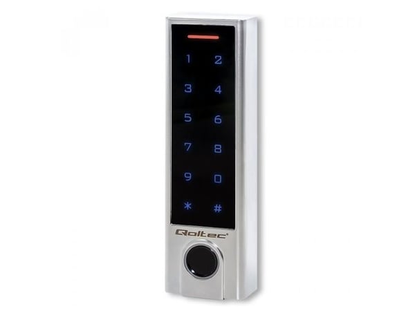 Qoltec TITAN - Dørlås - kombinasjoner, nøkkellomme, nøkkelkort, biometrisk - berøringstastegruppe
