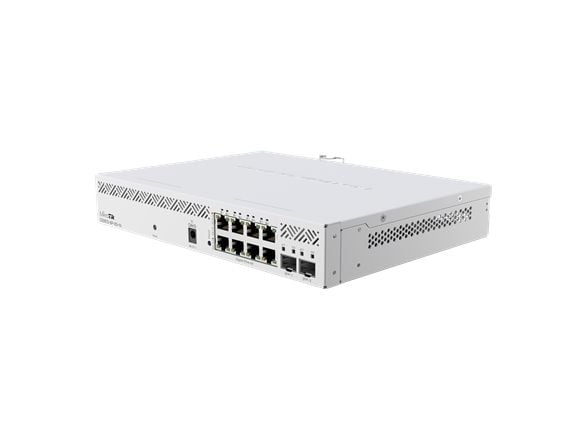 Mikrotik CSS610-8P-2S+IN, Administreret, Gigabit Ethernet (10/100/1000), Strøm over Ethernet (PoE), Stativ-montering