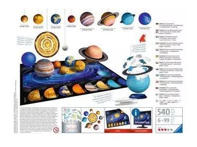 Ravensburger - Solar System - 3D-puslespill