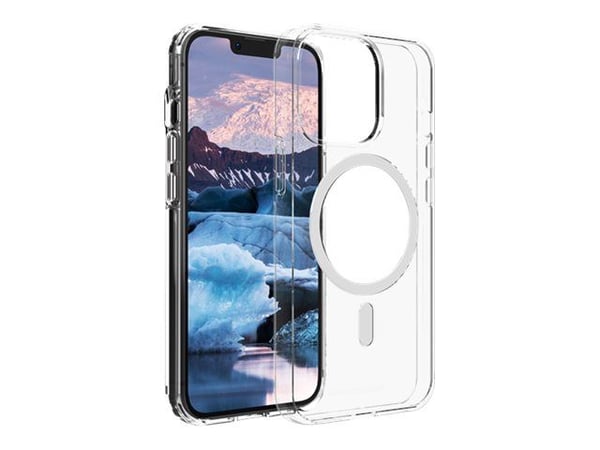 dbramante1928 Iceland Pro - Baksidedeksel for mobiltelefon - MagSafe-samsvar - 100 % resirkulert plast - blank - for Apple iPhone 13 mini