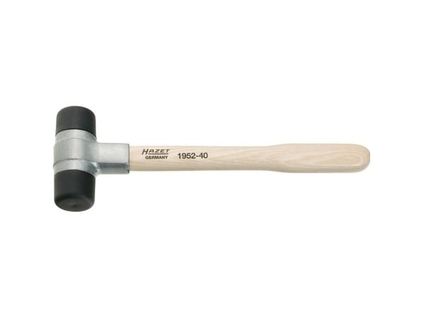 HAZET 1952-40, Murerhammer, Plast, Tre, Sort, Blå, Tre, 317 mm, 653 g