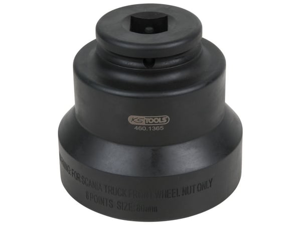 KS Tools 460.1365, Stikkontakt, 3/4", 1 hoder, Stål, ISO 1174, DIN 3121, 1,72 kg