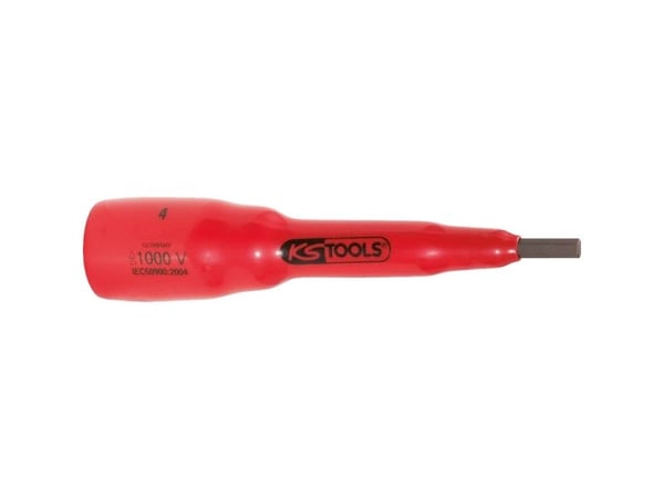 KS Tools 117.3878, Pistorasia, 3/8", Metrinen, 1 pää(t), 10 mm, Kromivanadiini-teräs
