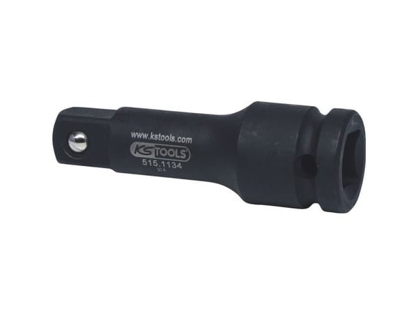 KS Tools 515.1134, Enkel enhet, Forlengelsesstang, Krom-molybden-stål, 25 mm, 25 mm, 75 mm