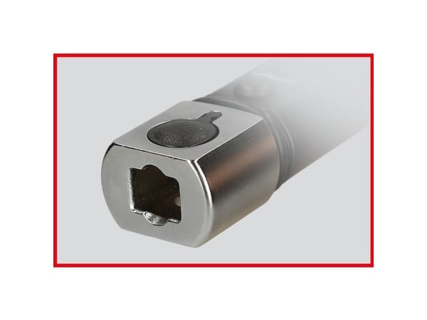 KS Tools 516.1612, Liukukytkimellä varustettu momenttiavain, Nm, Mekaaninen, 5 - 25 Nm, 3%, Saksa