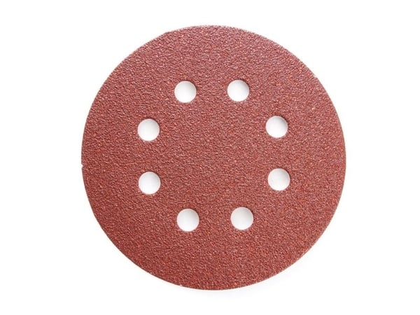 Klingspor Krazek slipeskive papir 125 mm gr. 80 5 stk. - 45295