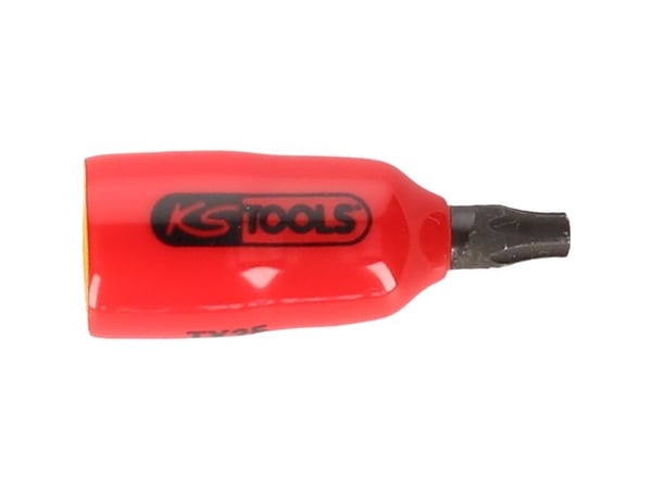 KS Tools 117.2475, Pistorasia, 1/4", 1 pää(t), Kromivanadiini-teräs, DIN 3120, ISO 1174, IEC 60900, 15 g