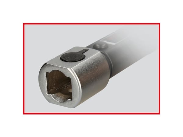 KS Tools 516.1682, Momenttiavain, Nm, Mekaaninen, 80 - 420 Nm, 3%, Musta, Punainen