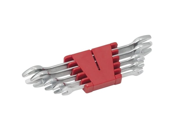 KS Tools 517.0145, Krom-vanadium-stål, Krom, 8x9,10x11,12x13,16x17,18x19, 465 g, 5 stk