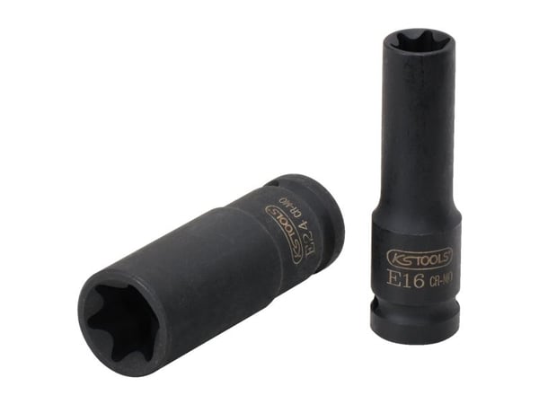 KS Tools 515.1056, Kraftpipe, 1 hoder, 1/2", Krom-molybden, 19 mm, 75 mm KS Tools 515.1056, Kraftpipe, 1 hoder, 1/2", Krom-molybden, 19 mm, 75 mm