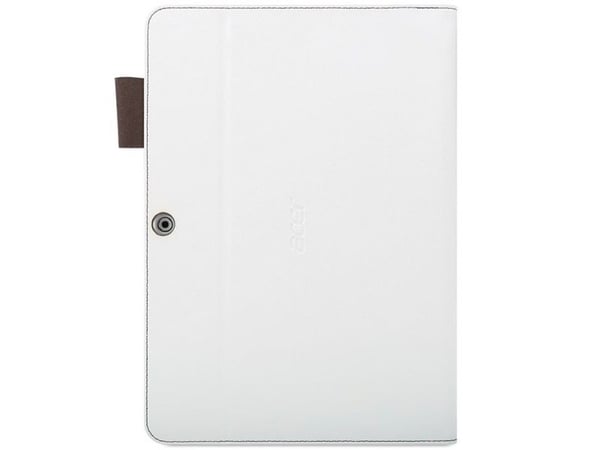 Acer Portfolio - Beskyttelsesboks lommebok for nettbrett - månestenshvit - for ICONIA ONE 10 B3-A10