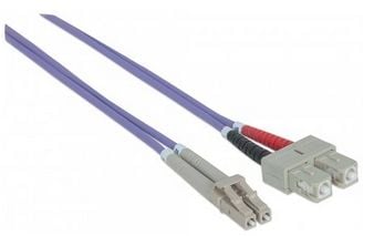 Intellinet 751056, 5 m, OM4, LC, SC