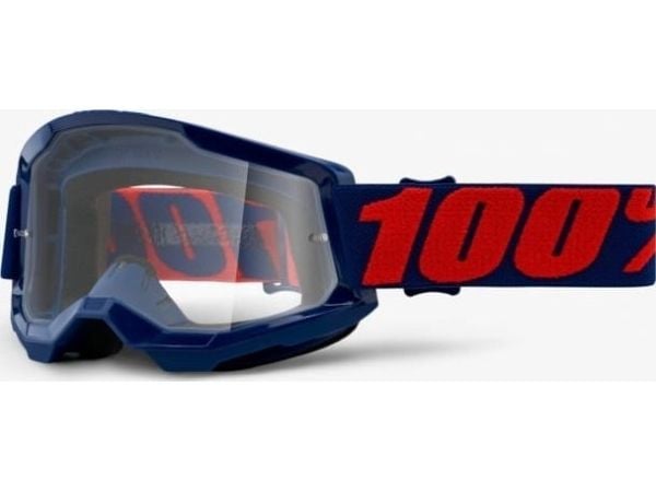 100 % vernebriller 100 % TAP AV 2 VEKT (klar anti-tåkelinse, LT 88 %-92 %) (NY)