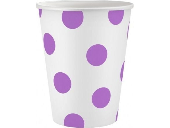 GoDan papirkopper Groszki lavendel 250 ml, 6 stk.