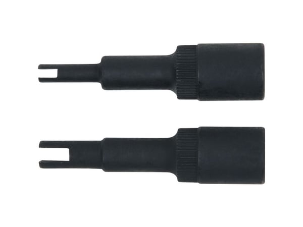 KS Tools 550.1175, Støpselsett, 1/4", 2 hoder, Krom-molybden-stål, DIN 3120, ISO 1174, 46 g