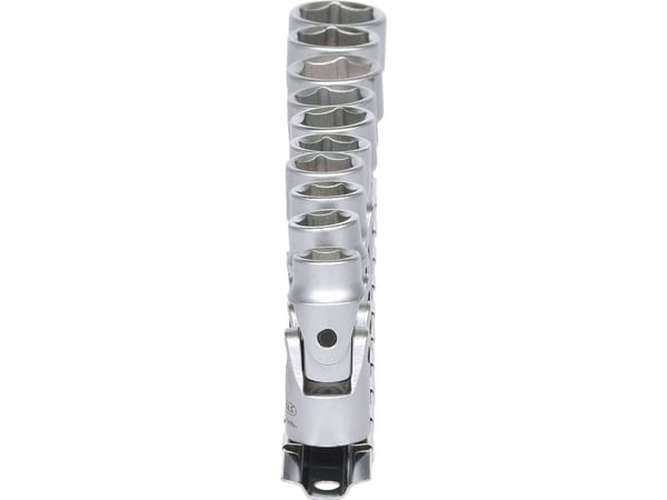 KS Tools 917.3940, Hylssats, 3/8", 10 huvuden, Kromvanadinstål, DIN 3120, ISO 1174, 1,1 kg