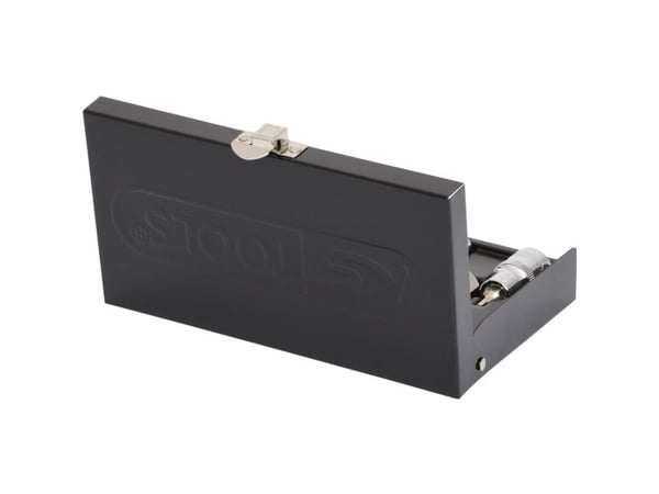 KS Tools 918.1330, Støpselsett, 1/2", Metrisk, 9 hoder, 4,5,6,7,8,10,12,14,17 mm, 5,5 cm