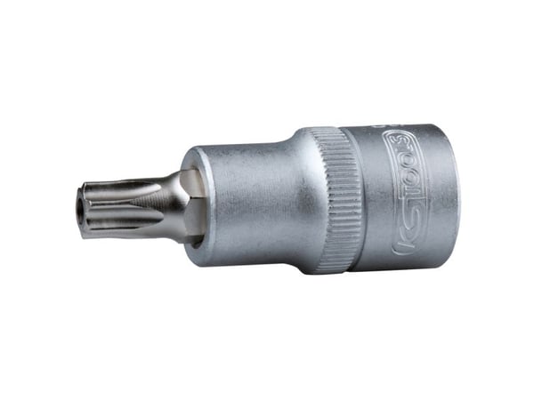 KS Tools 911.1376, Stikkontakt, 1/2", Imperisk, 1 hoder, T45, Kromvanadiumstål