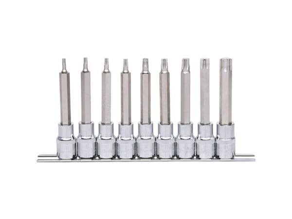 KS Tools 918.1317, Avainsarja, 1/2", metrinen, 9 päätä, T20,T25,T27,T30,T40,T45,T50,T55,T60, kromi-vanadiiniteräs KS Tools 918.1317, Avainsarja, 1/2", metrinen, 9 päätä, T20,T25,T27,T30,T40,T45,T50,T55,T60, kromi-vanadiiniteräs