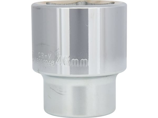 KS Tools 911.1046, Stikkontakt, 1", Metrisk, 1 hoder, 46 mm, Kromvanadiumstål