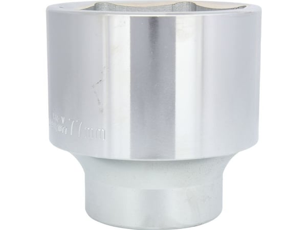 KS Tools 911.1077, Stikkontakt, 1", Metrisk, 1 hoder, 77 mm, Kromvanadiumstål