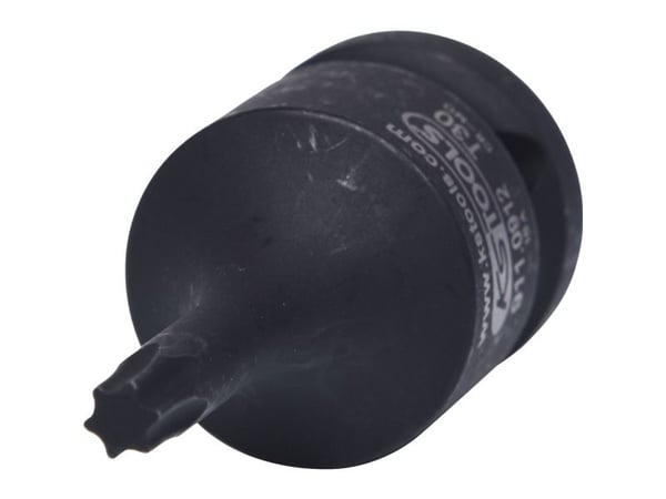 KS To-s 911.0924, Krafttop, 1 huvud(s), 1/2", Krom m-bredd, 25 mm, 57 mm